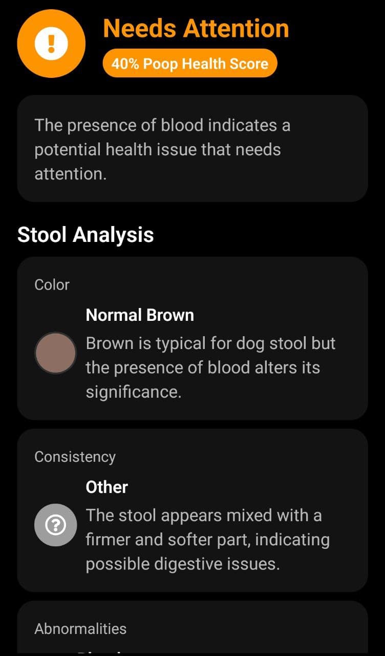 Poop Analyzer